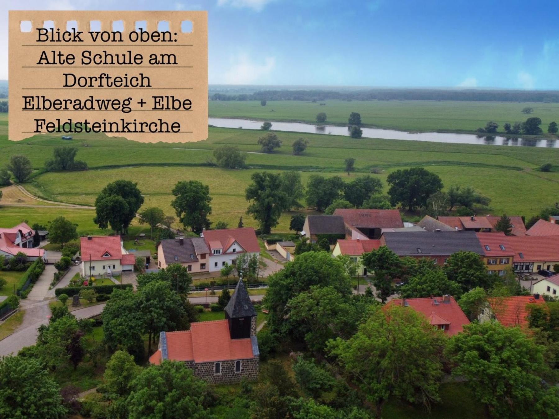 Alte Schule Wittenberg, 3 Ferienwohnungen Fuer Bis Zu 12 Personen, An Der Elbe, Mit Garten Ngoại thất bức ảnh